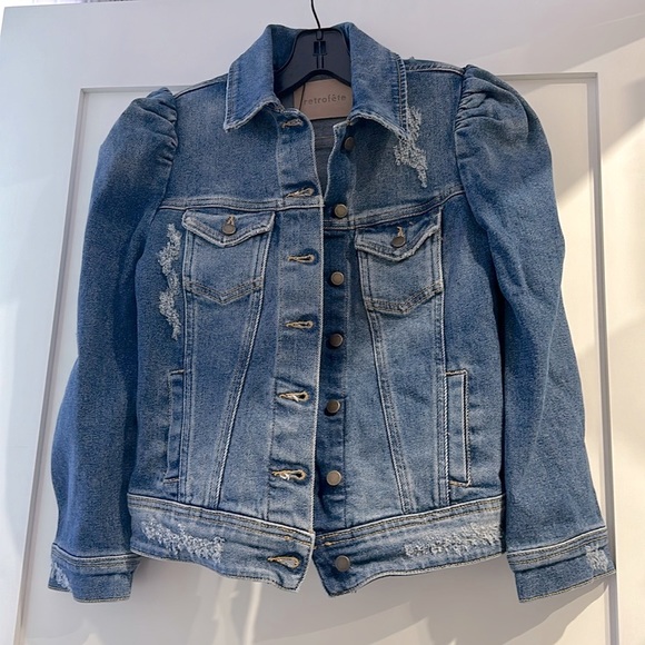 Retrofete Jackets & Blazers - SOLD!!!NEW RETROFETE denim jeans jacket XS $595